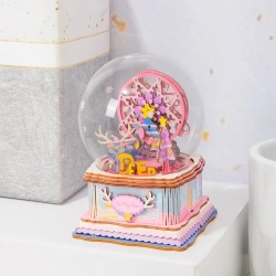 Grająca Kula z Reniferem